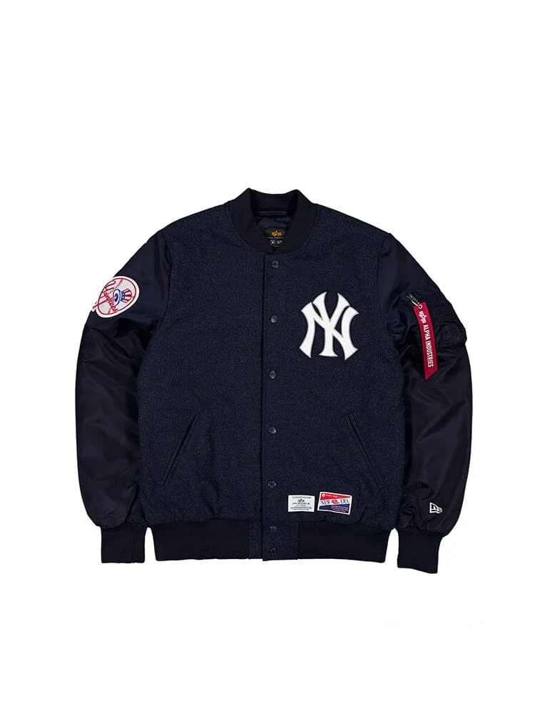 NEW YORK YANKEES X ALPHA X NEW ERA MA-1 BOMBER JACKET