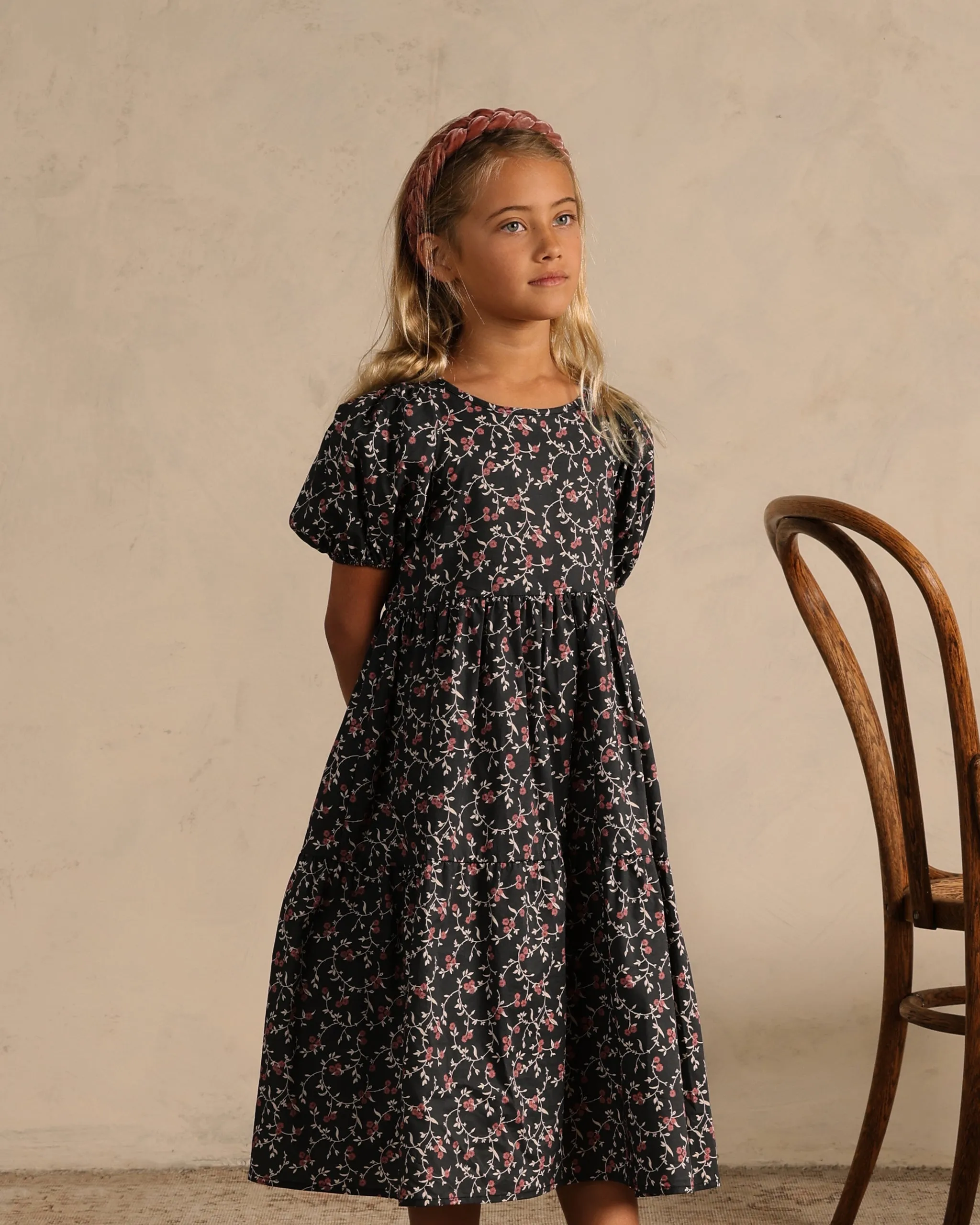 Noralee Chloe Dress in Midnight Garden