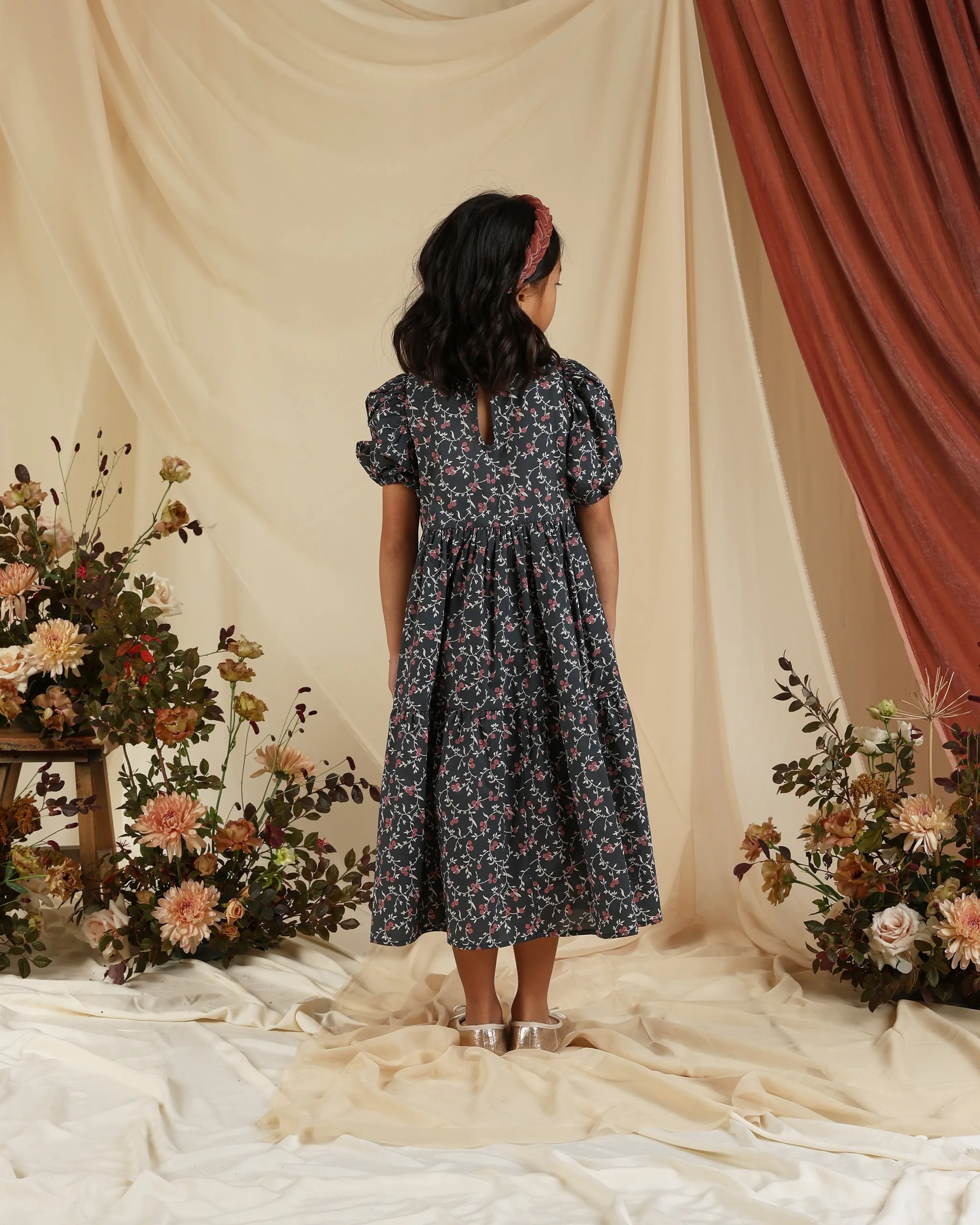 Noralee Chloe Dress in Midnight Garden