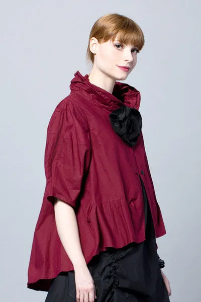 Olivia Jacket in Bordeaux Carnaby