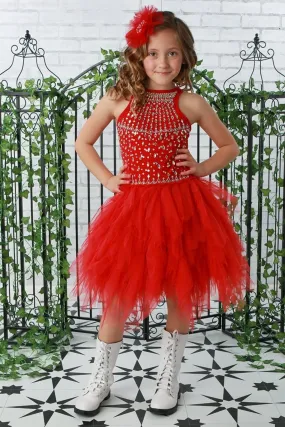 Ooh La La Couture Red Ruby Dress