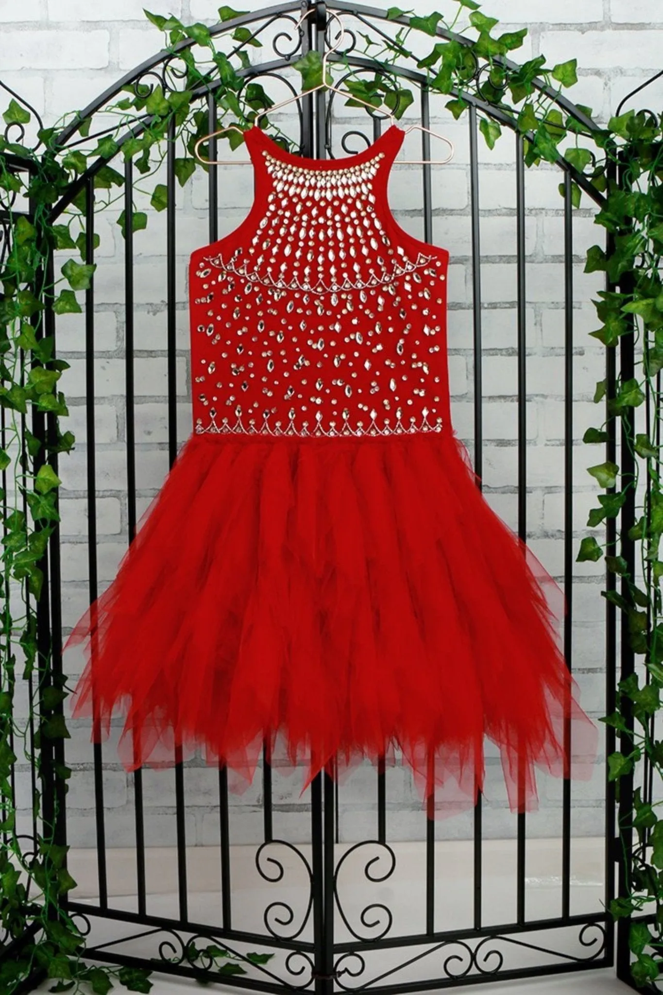 Ooh La La Couture Red Ruby Dress