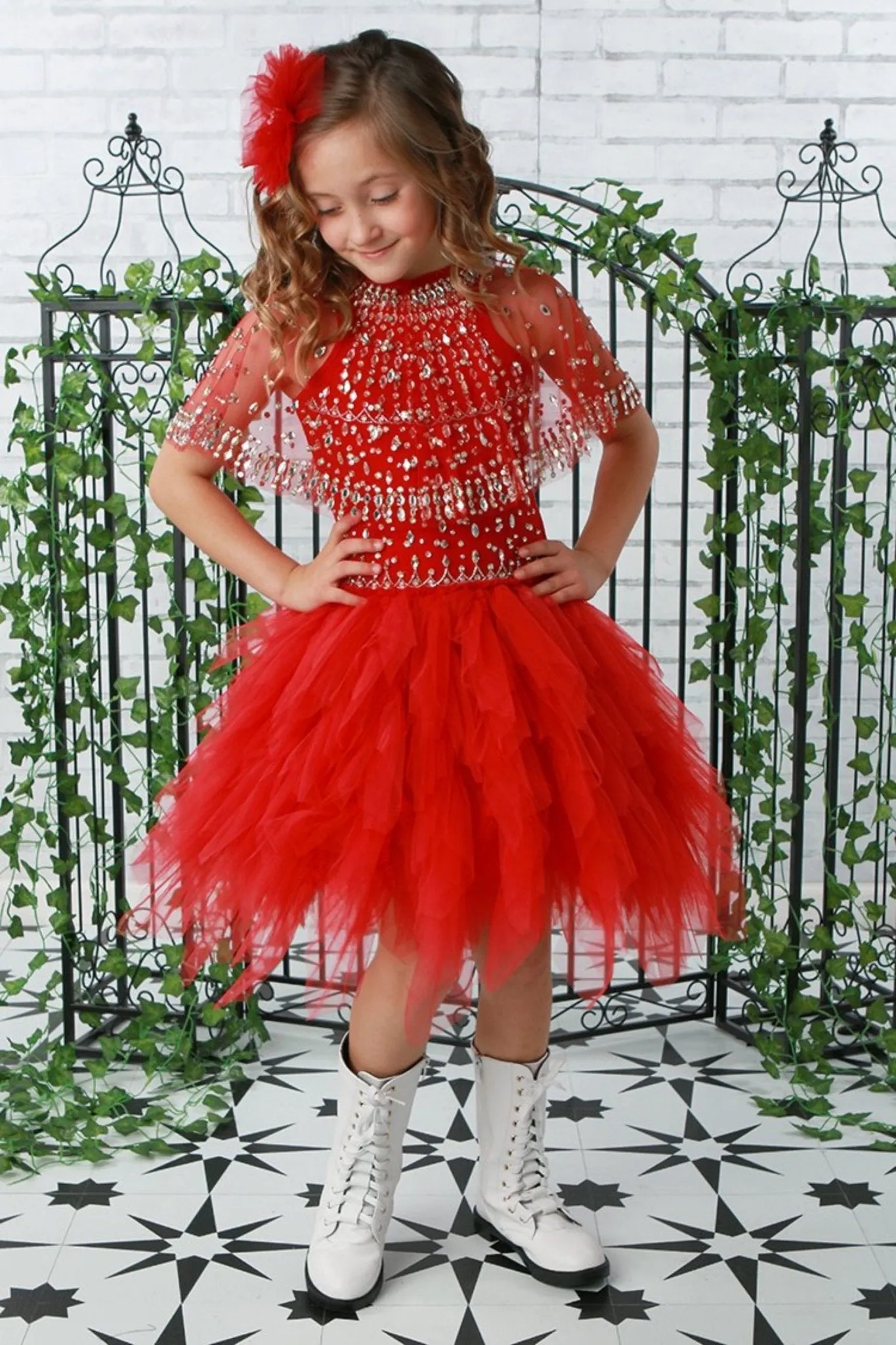 Ooh La La Couture Red Ruby Dress