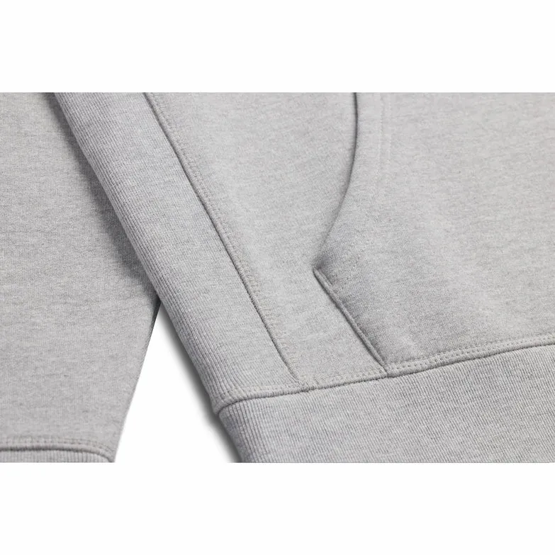 Organic Cotton Hoodie - Heather Gray