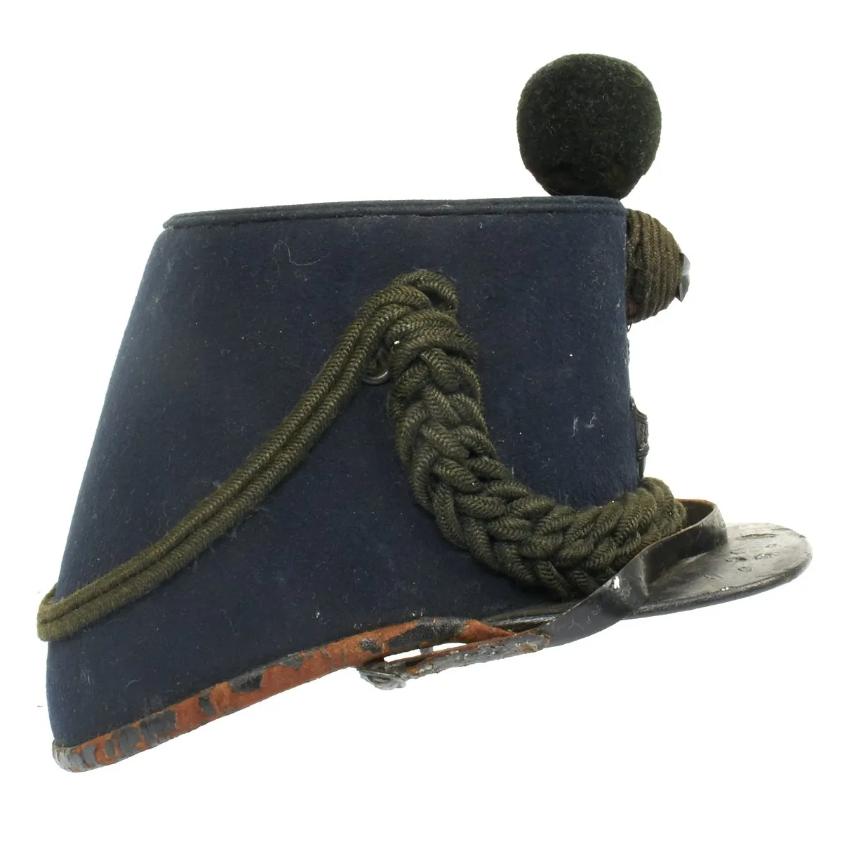 Original British Pre-WWI Shako and Tunic Set from the King's Royal Rifle Regiment c.1905