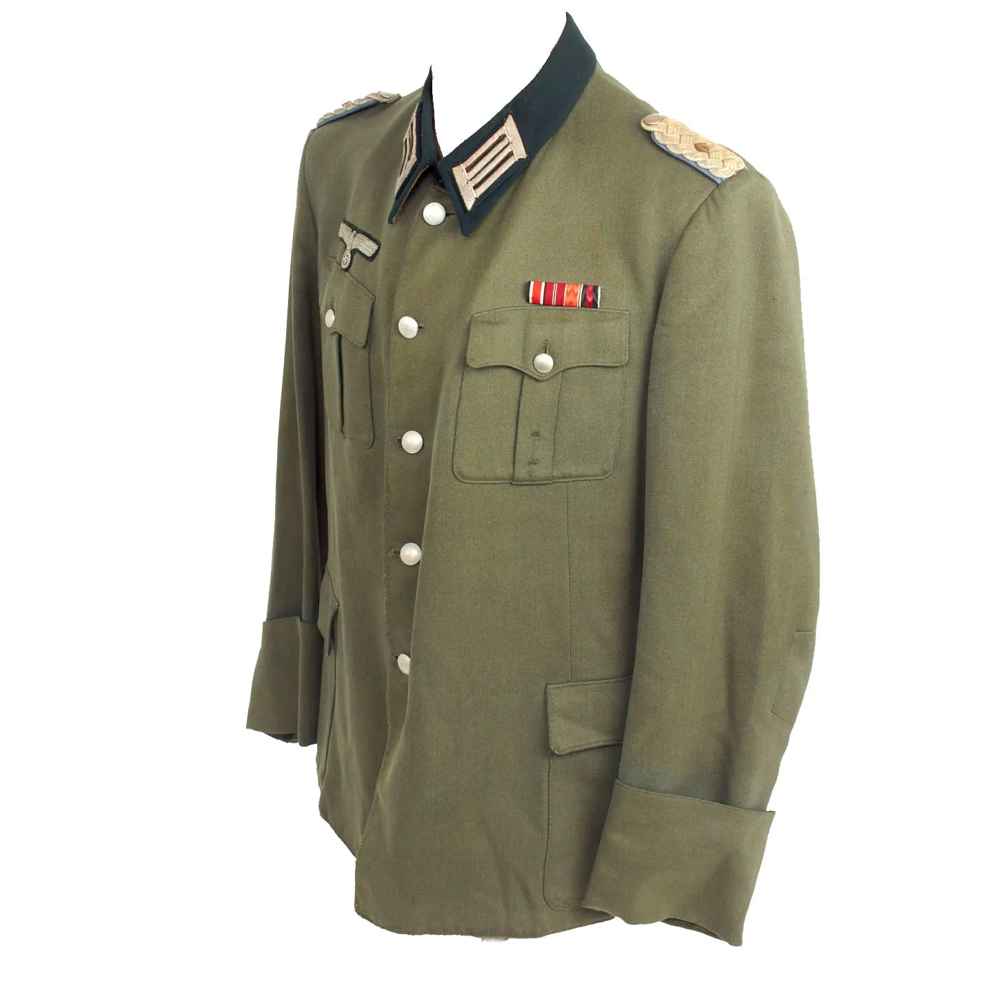 Original German WWII Heer Army Medical Officer M36 Uniform Set - Tunic and Trousers