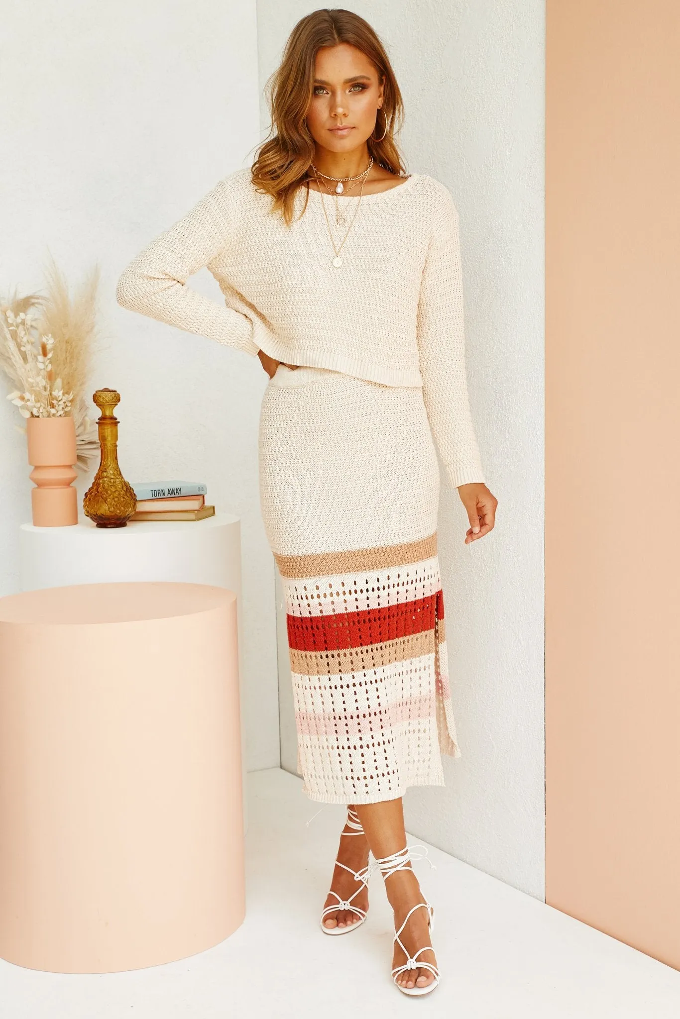 Panorama Knit Skirt