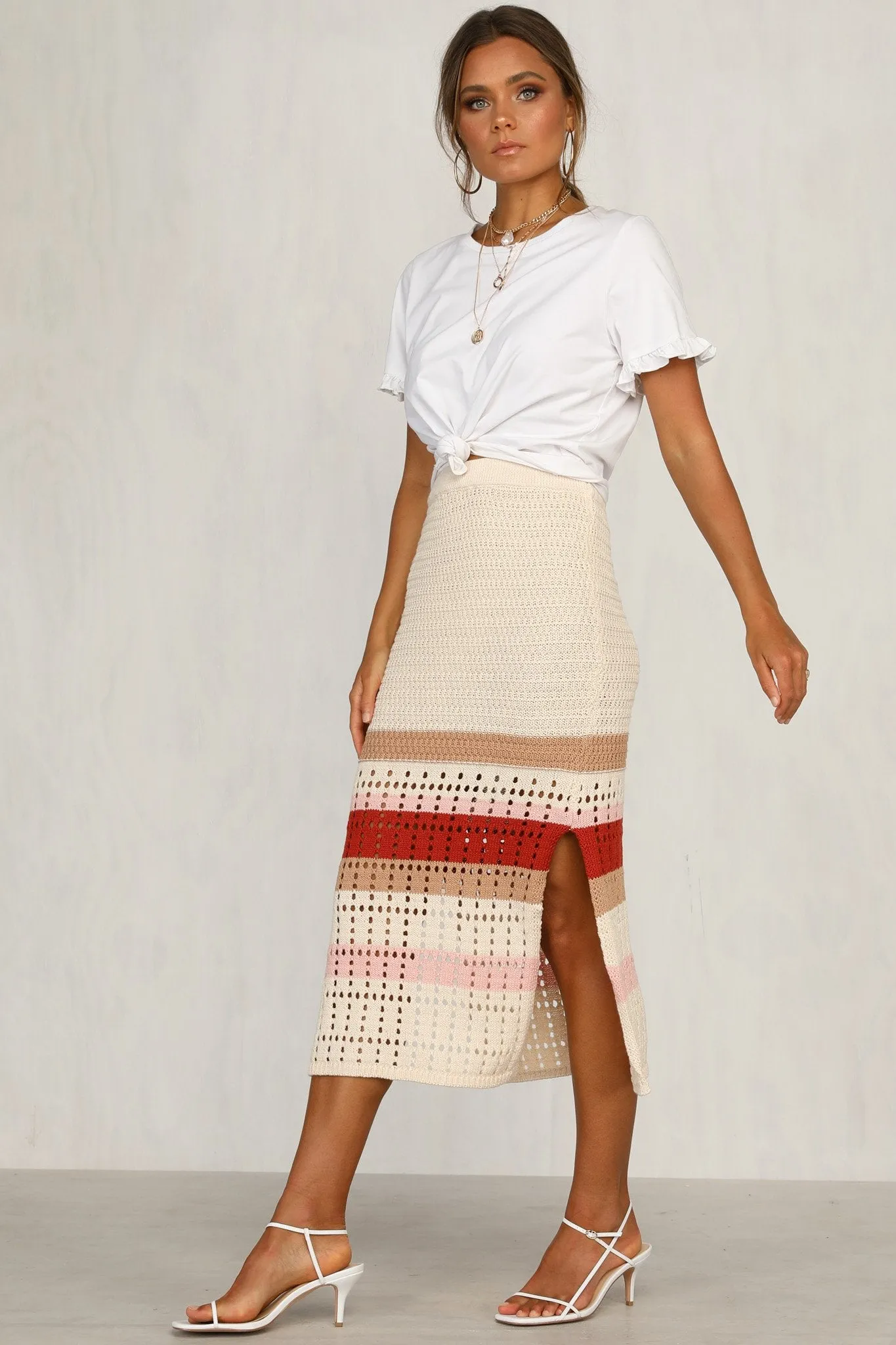 Panorama Knit Skirt