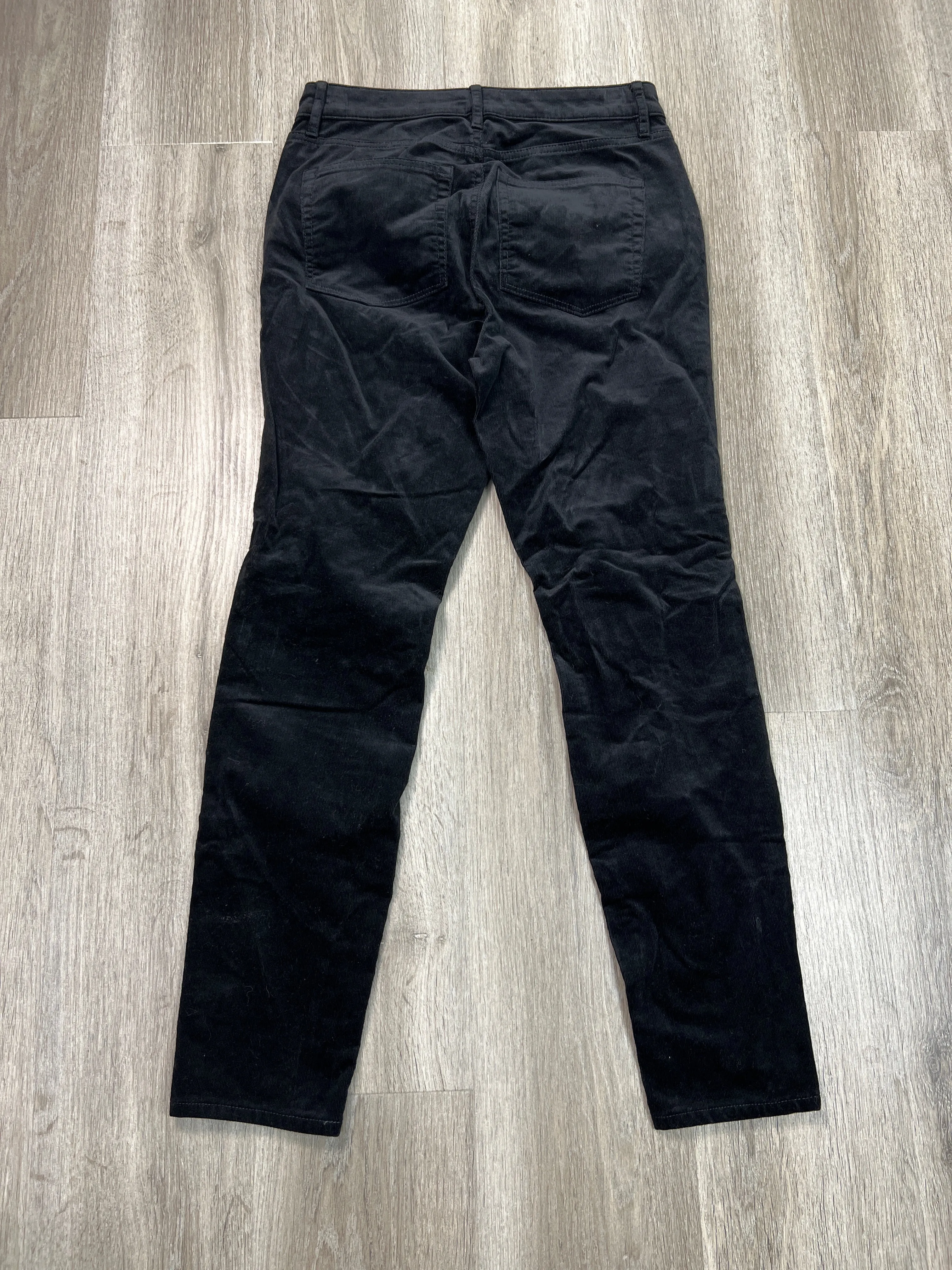 Pants Corduroy By Loft In Black, Size: 4