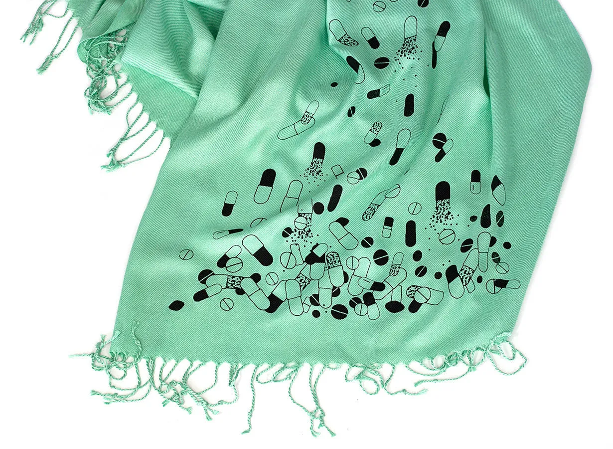 Pill Spill Pashmina Scarf