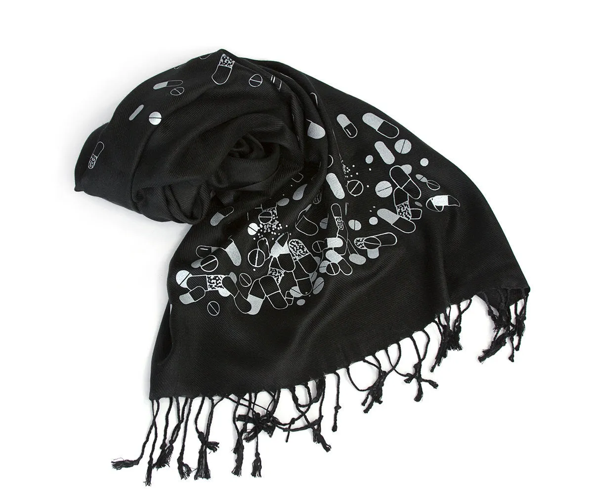 Pill Spill Pashmina Scarf