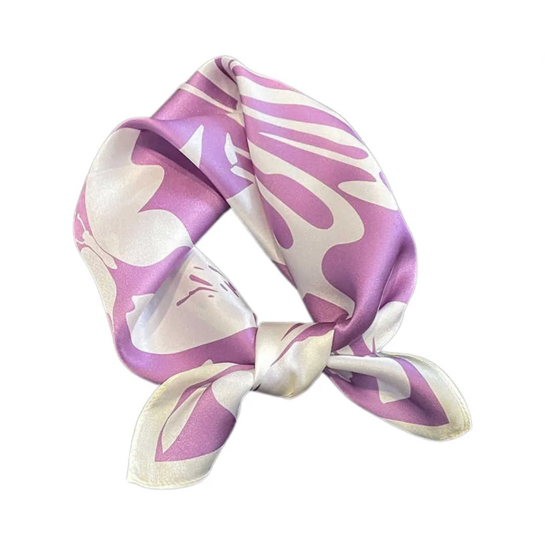 Pre Order:  Printed Silk Square Scarf