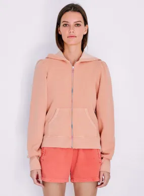 Puff Sleeve Hoodie, Pigment Fake Tan