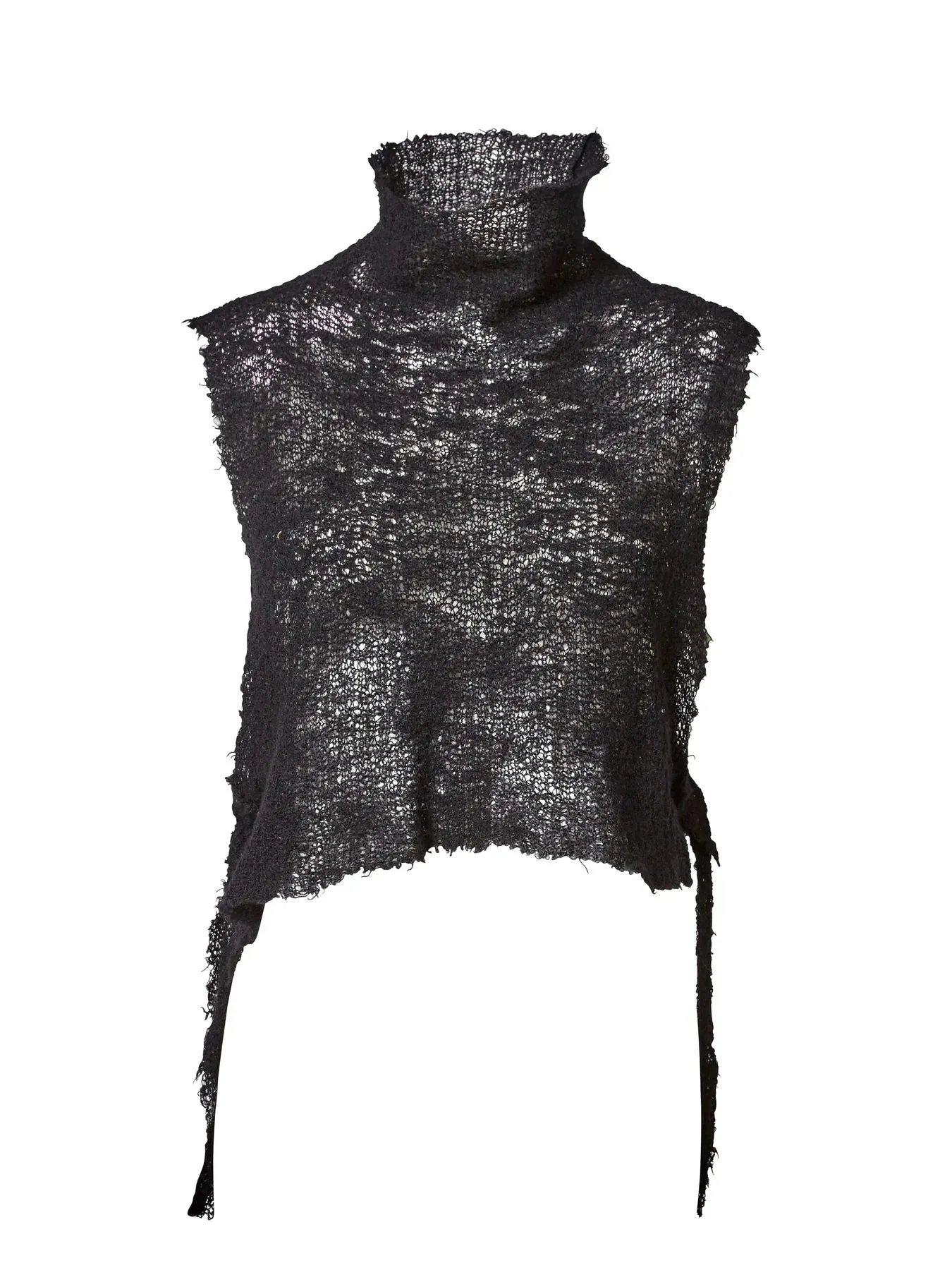 Rabena Knitted Vest - Black