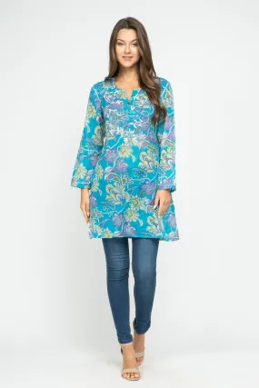 RAJ WILDFLOWER EMBROIDERED TUNIC