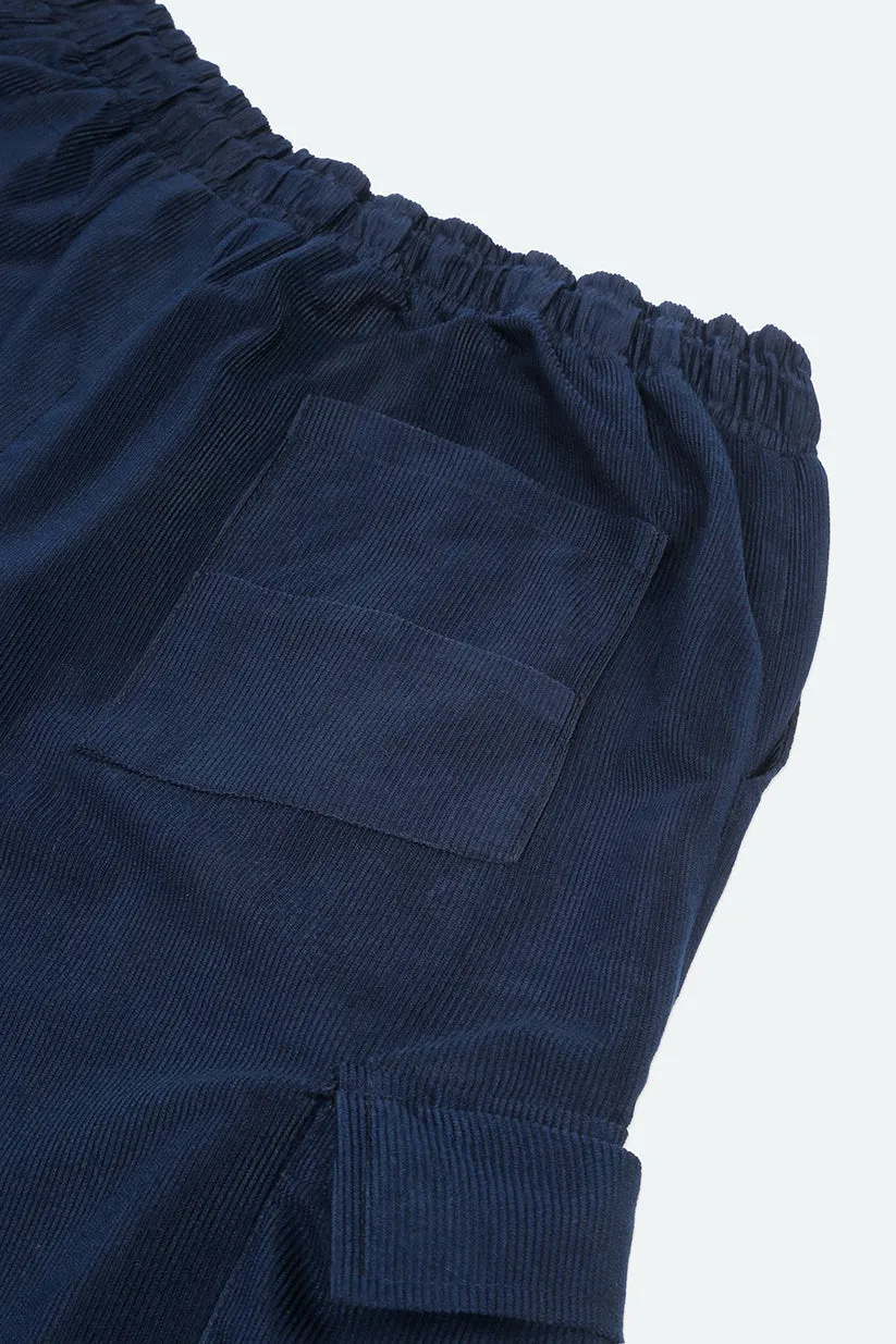 RAZOR CORDUROY CARGO: NAVY