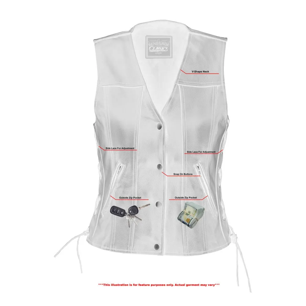 RC205 Women's Single Back Panel Concealed Carry Vest