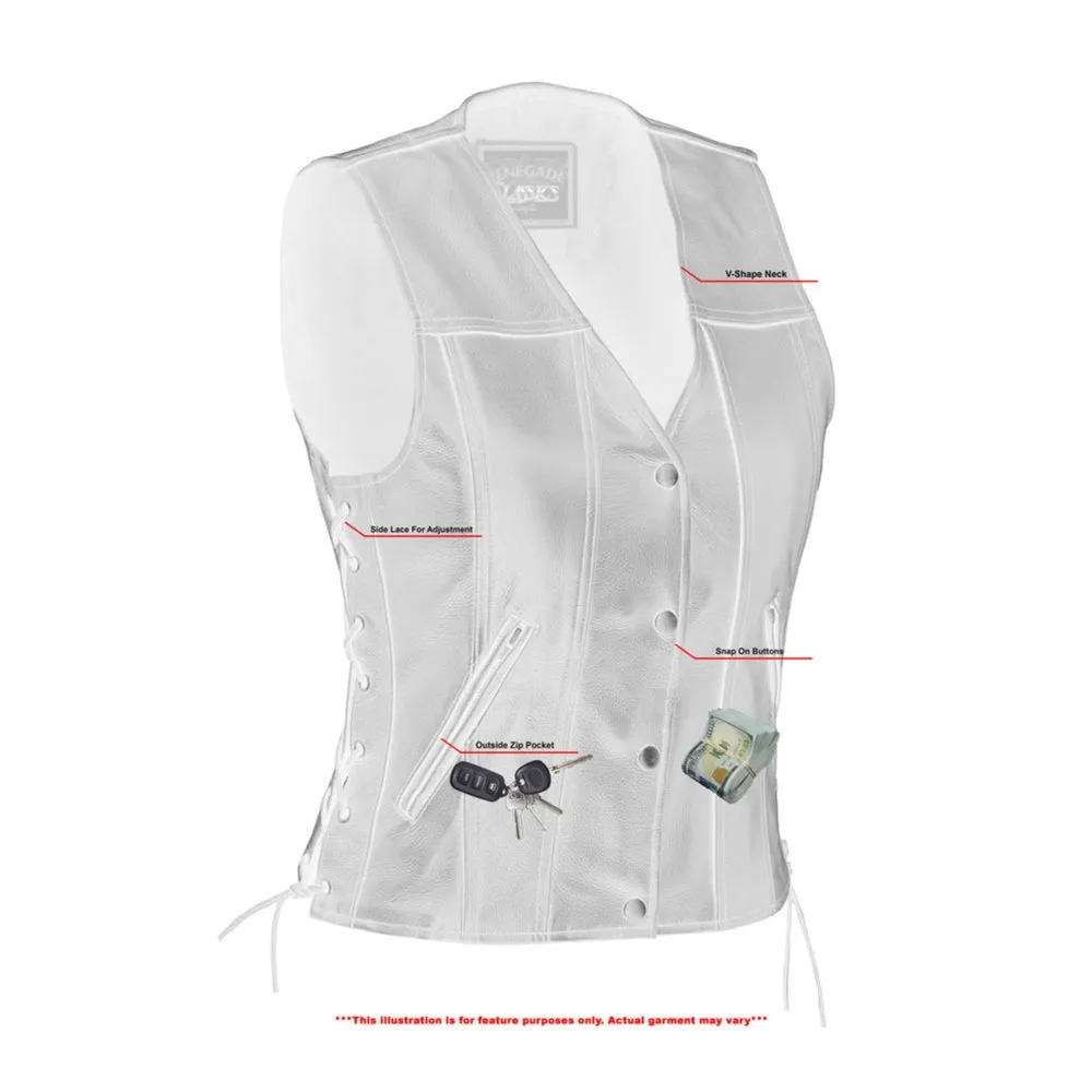 RC205 Women's Single Back Panel Concealed Carry Vest