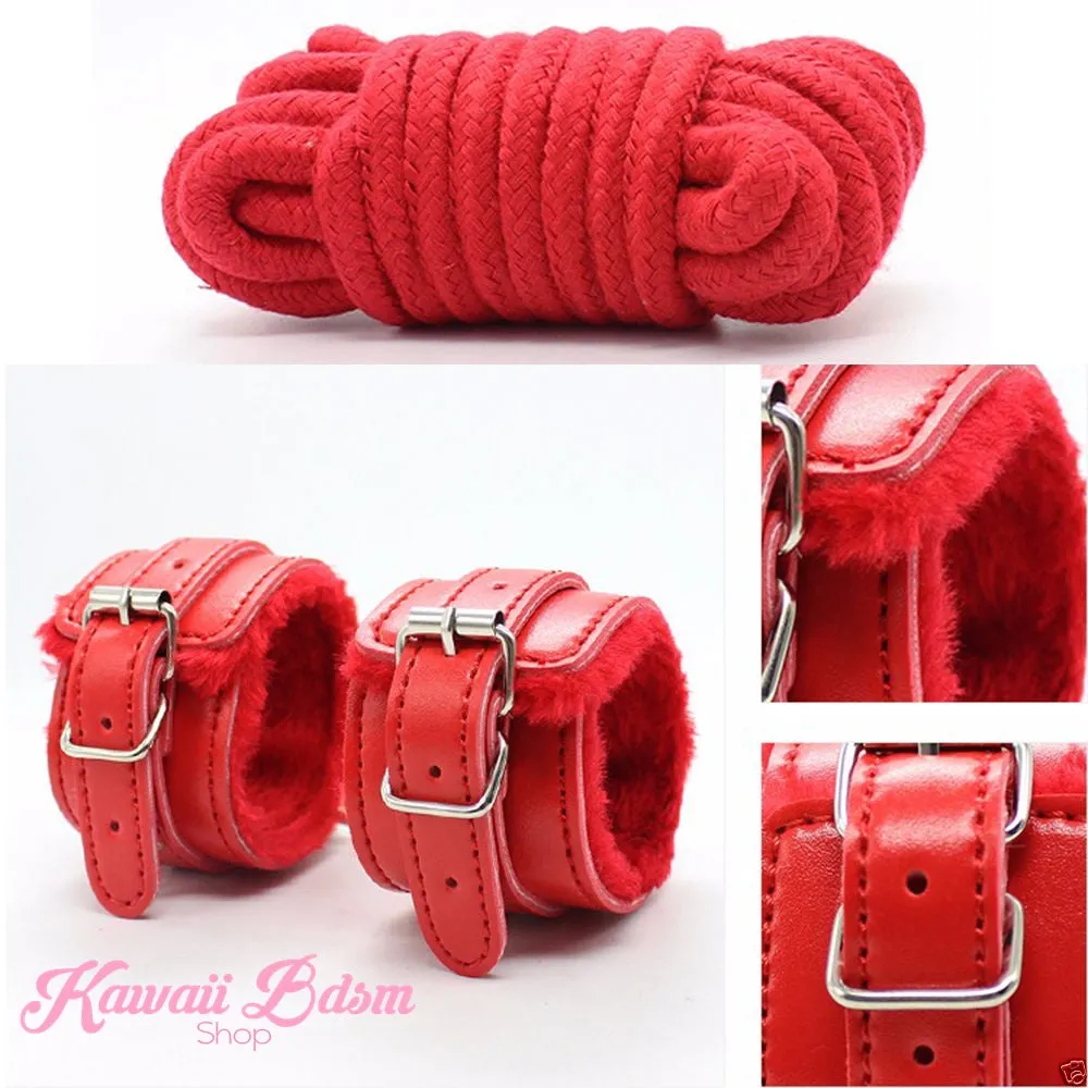 Red Princess Bondage 7Pcs Set