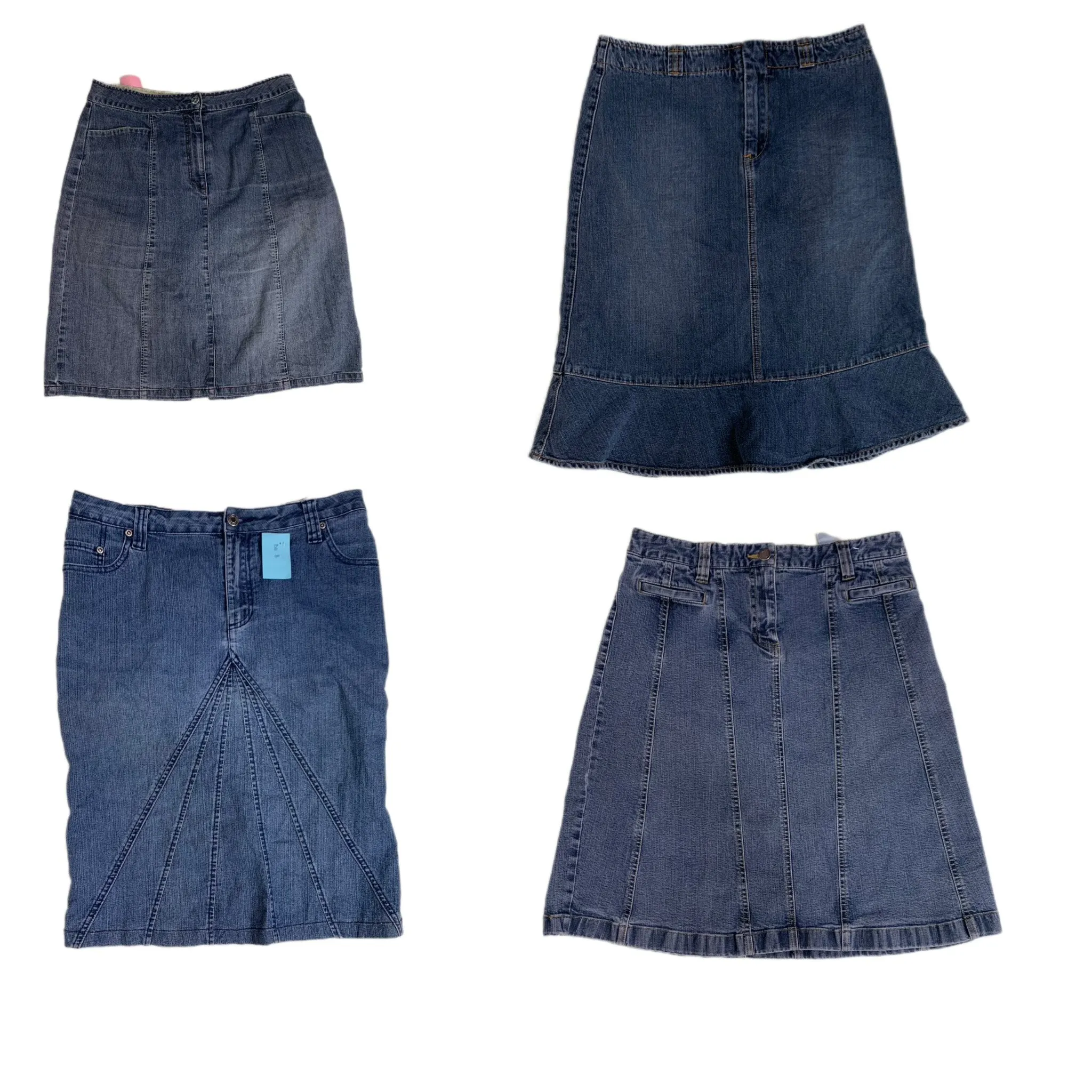 Retro Style Denim Skirt Mix (F-753)