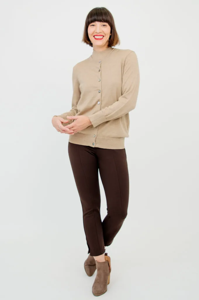 Rita Sweater, Barley, Merino Wool