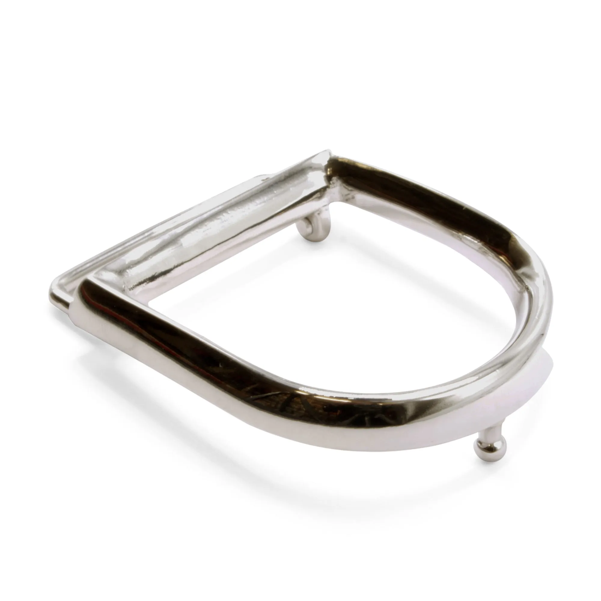 Rounded Open Face Buckle 40mm