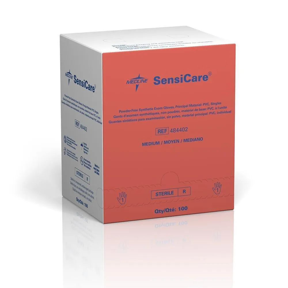 Sensicare Sterile Exam Gloves, Powder free - SINGLES