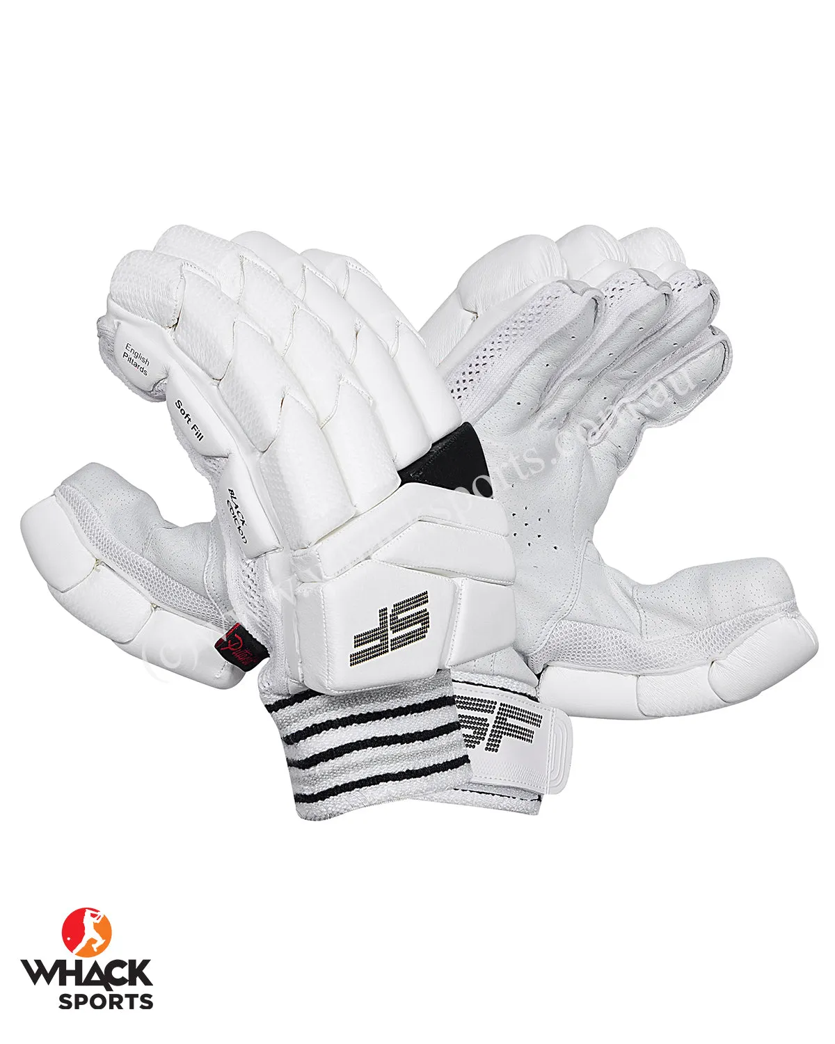 SF Black Edition Players Grade Cricket Batting Gloves - Adult