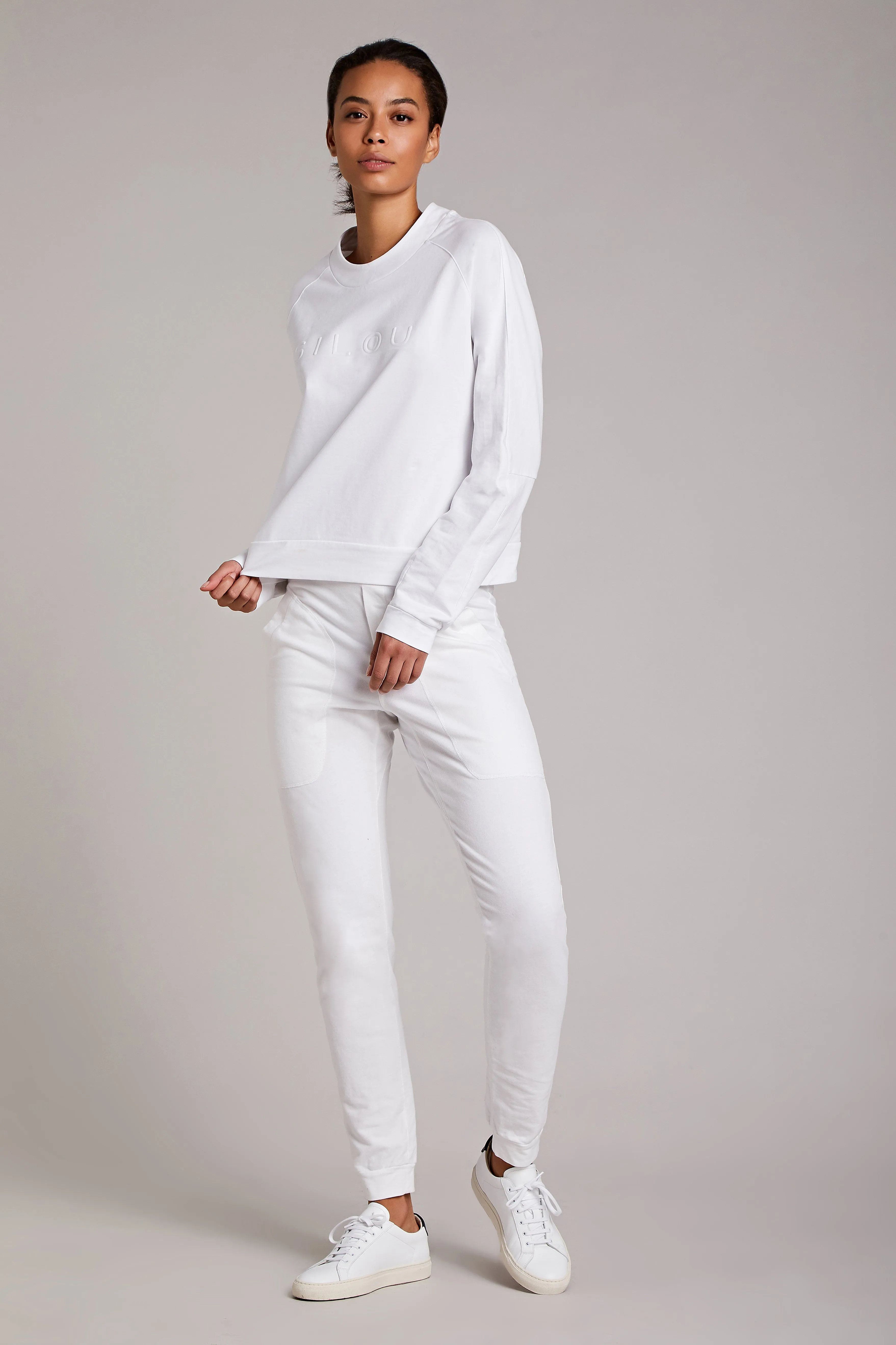 SILOU Sweater - White