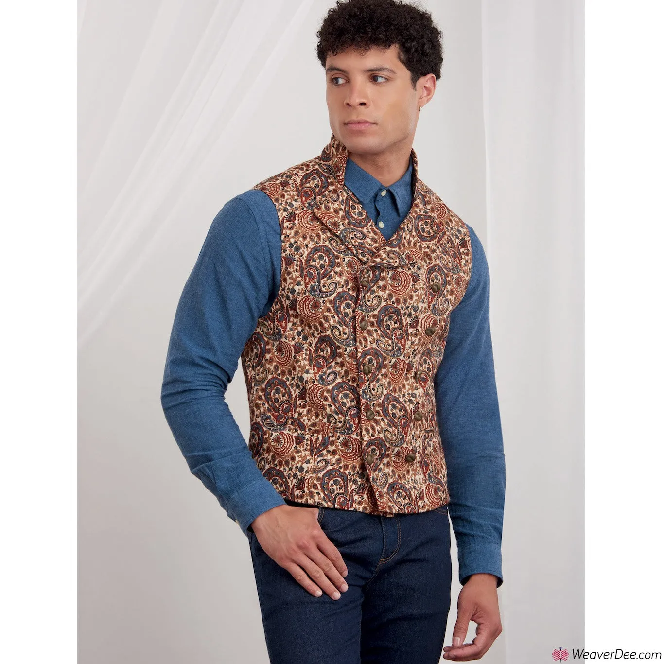 Simplicity Pattern S9457 Men's Waistcoats