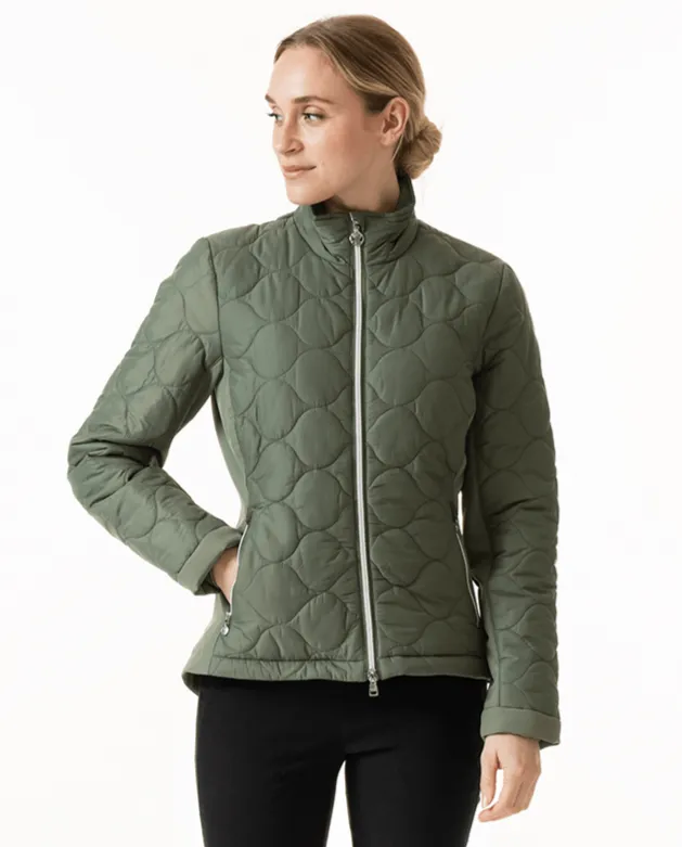 SIZE XS - DAILY SPORTS Bonnie Padded Jacket 401 Moss