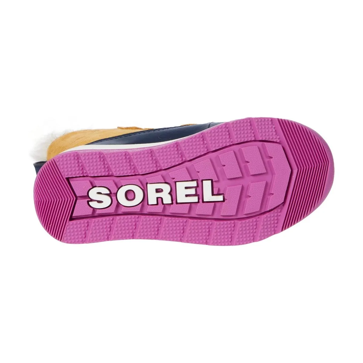 Sorel Girl's (Sizes 1-7) Whitney Joan Lace Yellow Pink Waterproof