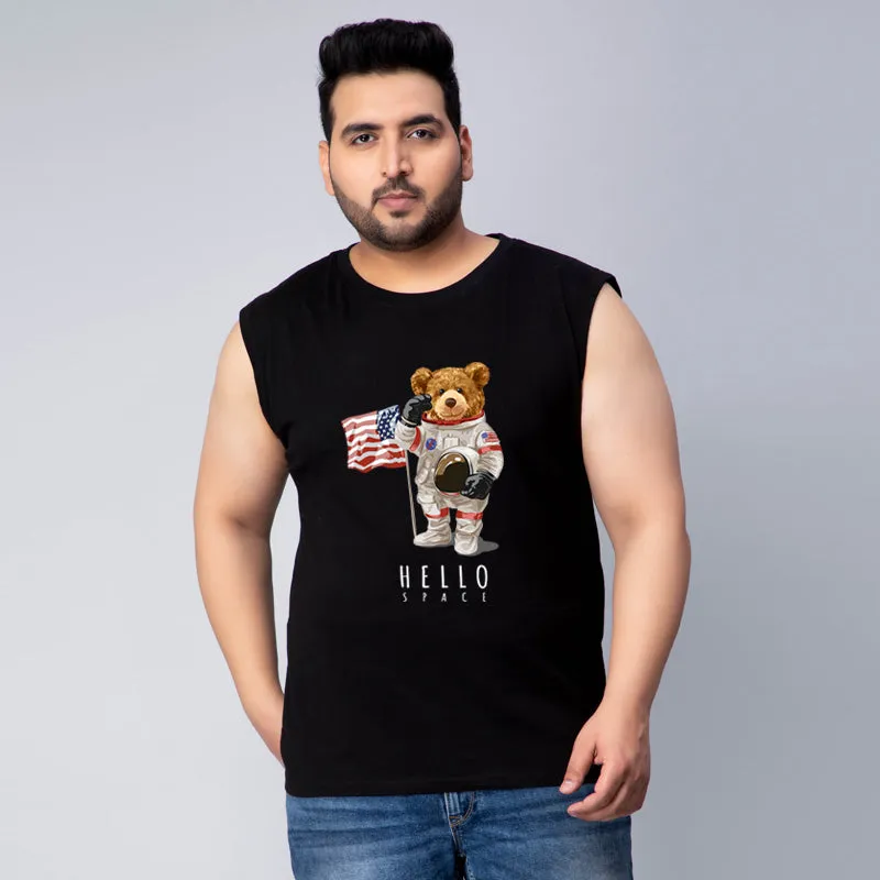 Space Bear Sleeveless Vest