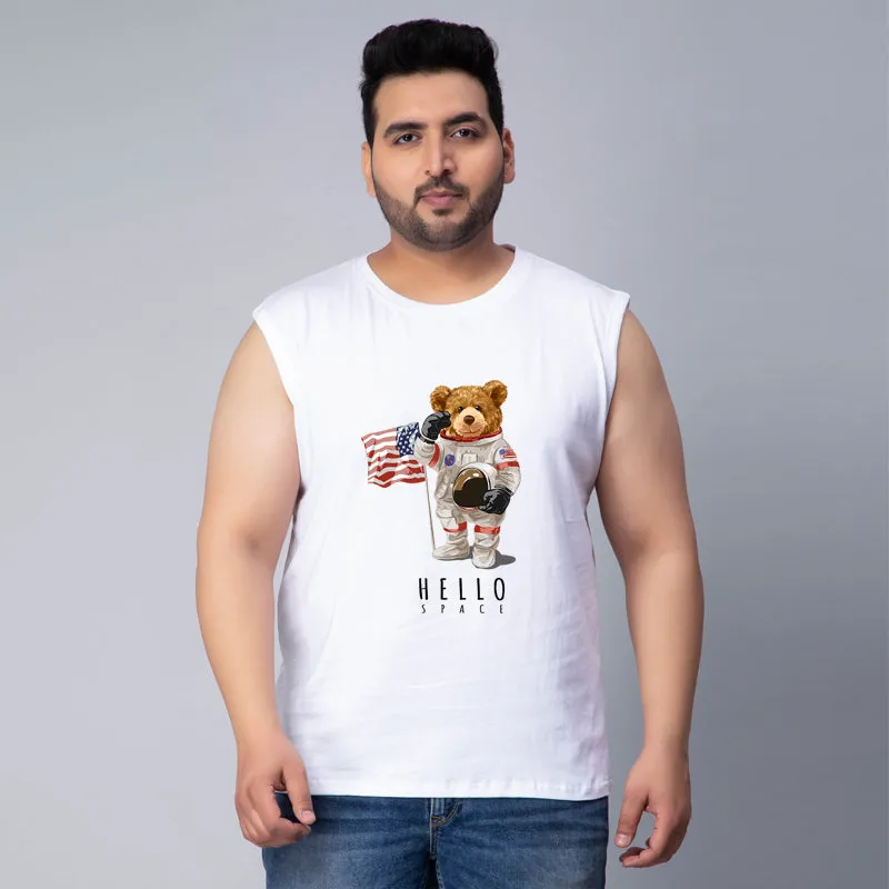 Space Bear Sleeveless Vest