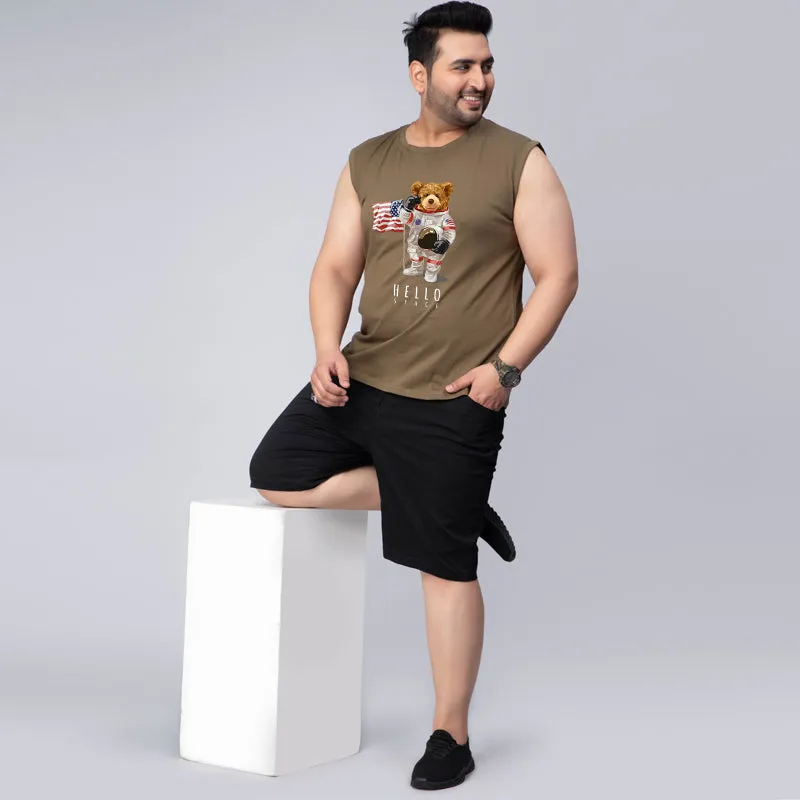 Space Bear Sleeveless Vest