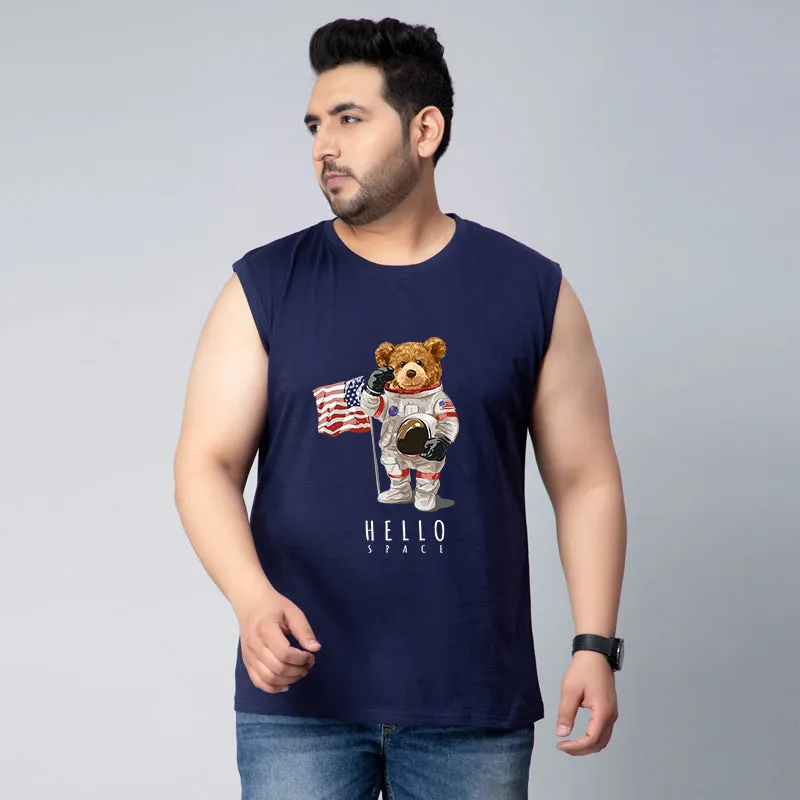 Space Bear Sleeveless Vest