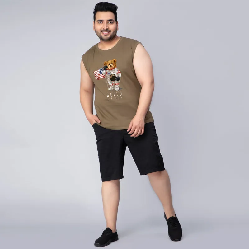 Space Bear Sleeveless Vest