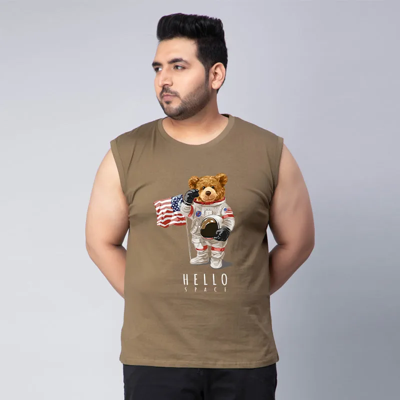 Space Bear Sleeveless Vest