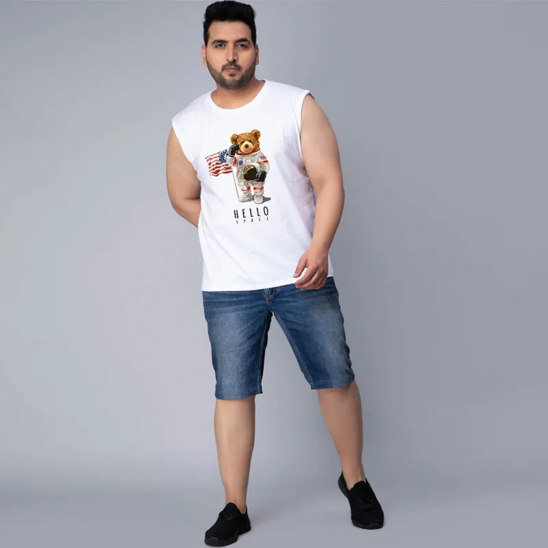 Space Bear Sleeveless Vest