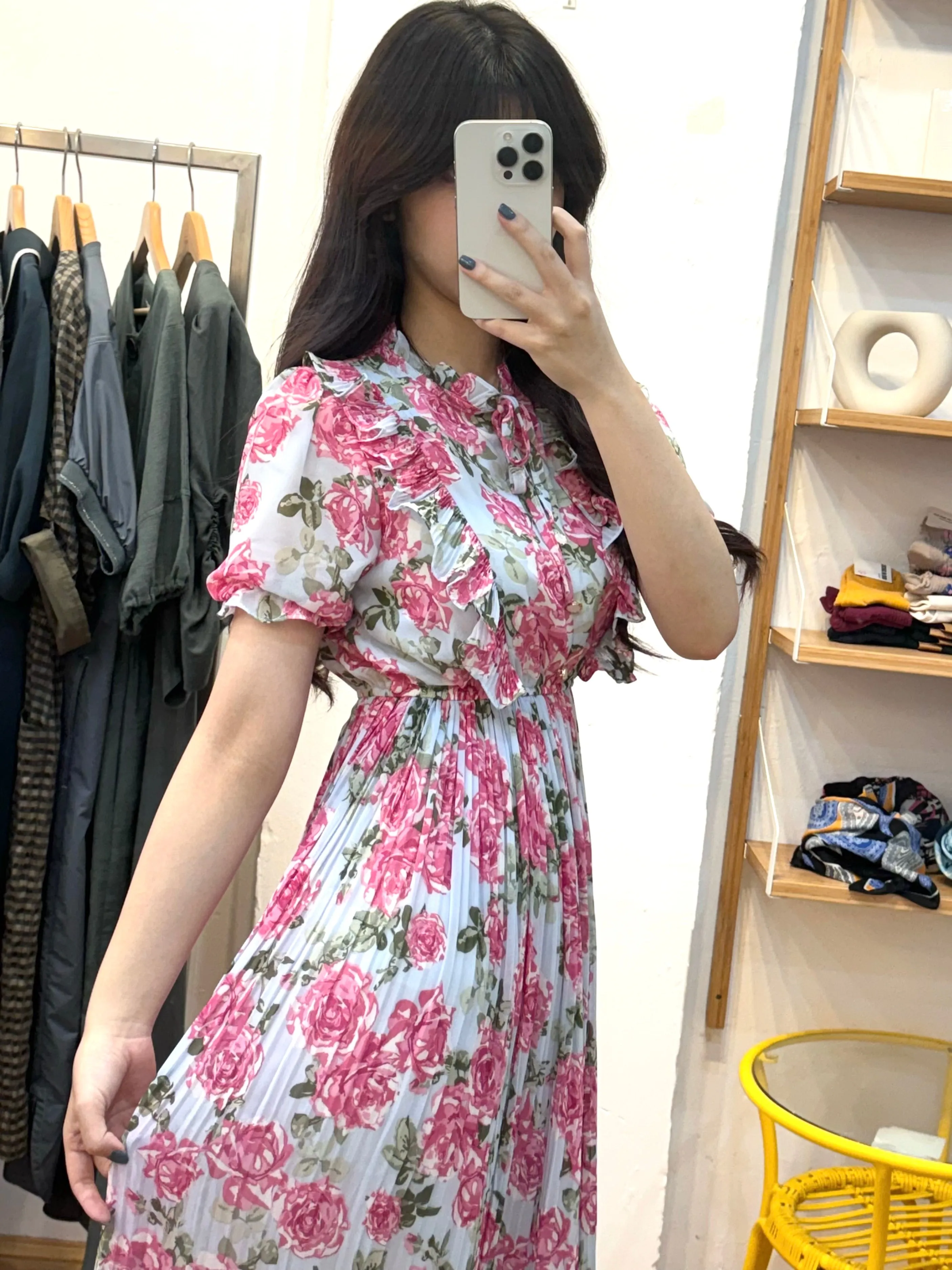 Spring Garden Floral Dress