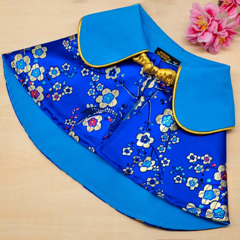 Spring Of Friendship in Golden Sapphire Blossoms CNY Cape