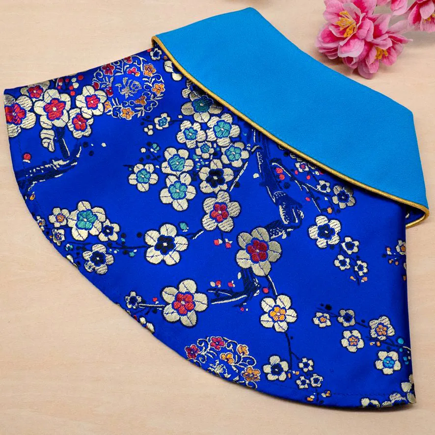 Spring Of Friendship in Golden Sapphire Blossoms CNY Cape