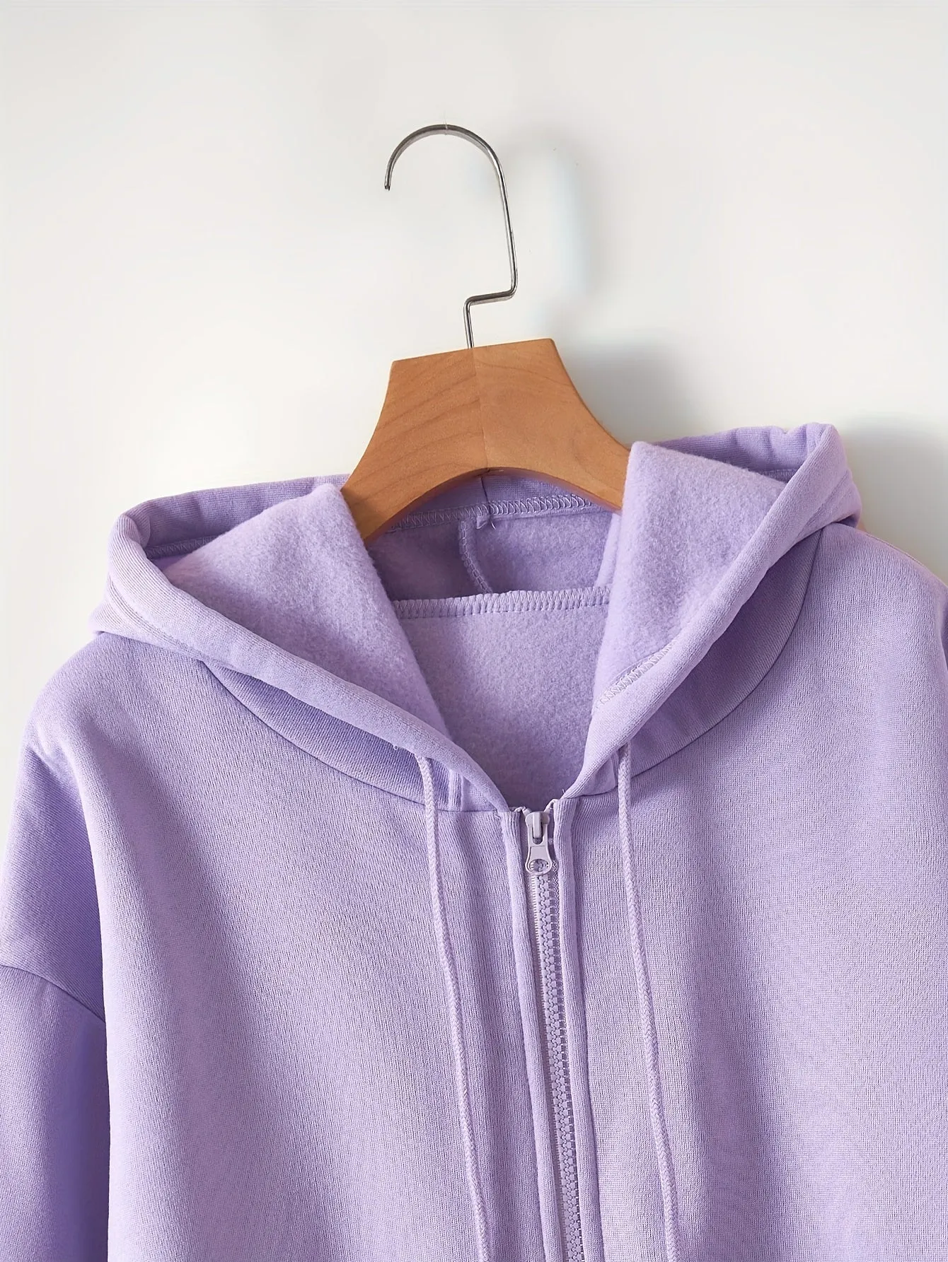 Stylish Solid Hoodie Perfect for Spring  Fall Womens Fashion