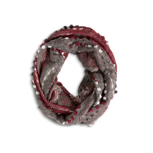 Textured Infinity Scarf