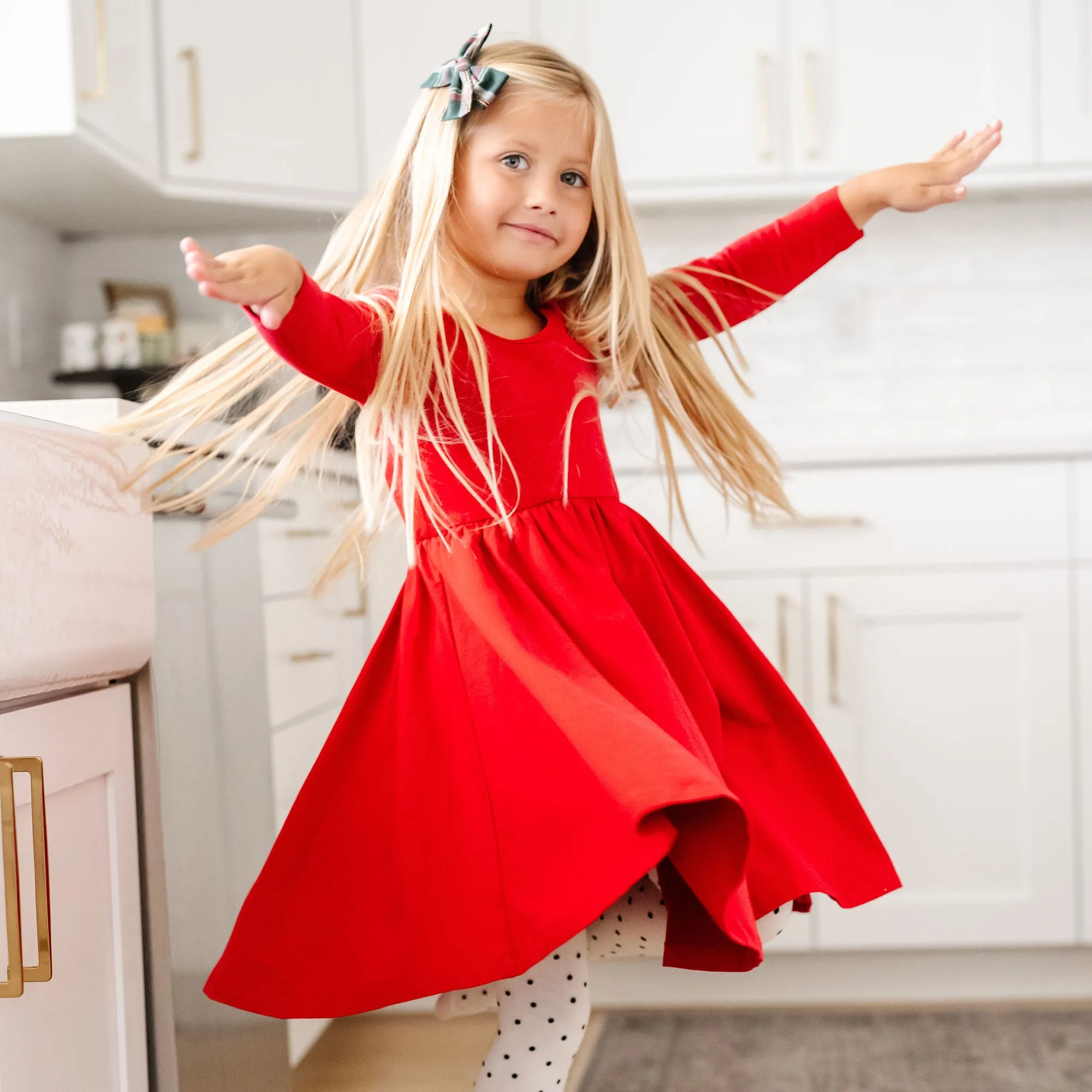 The Ballet Dress in Crimson