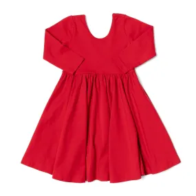 The Ballet Dress in Crimson