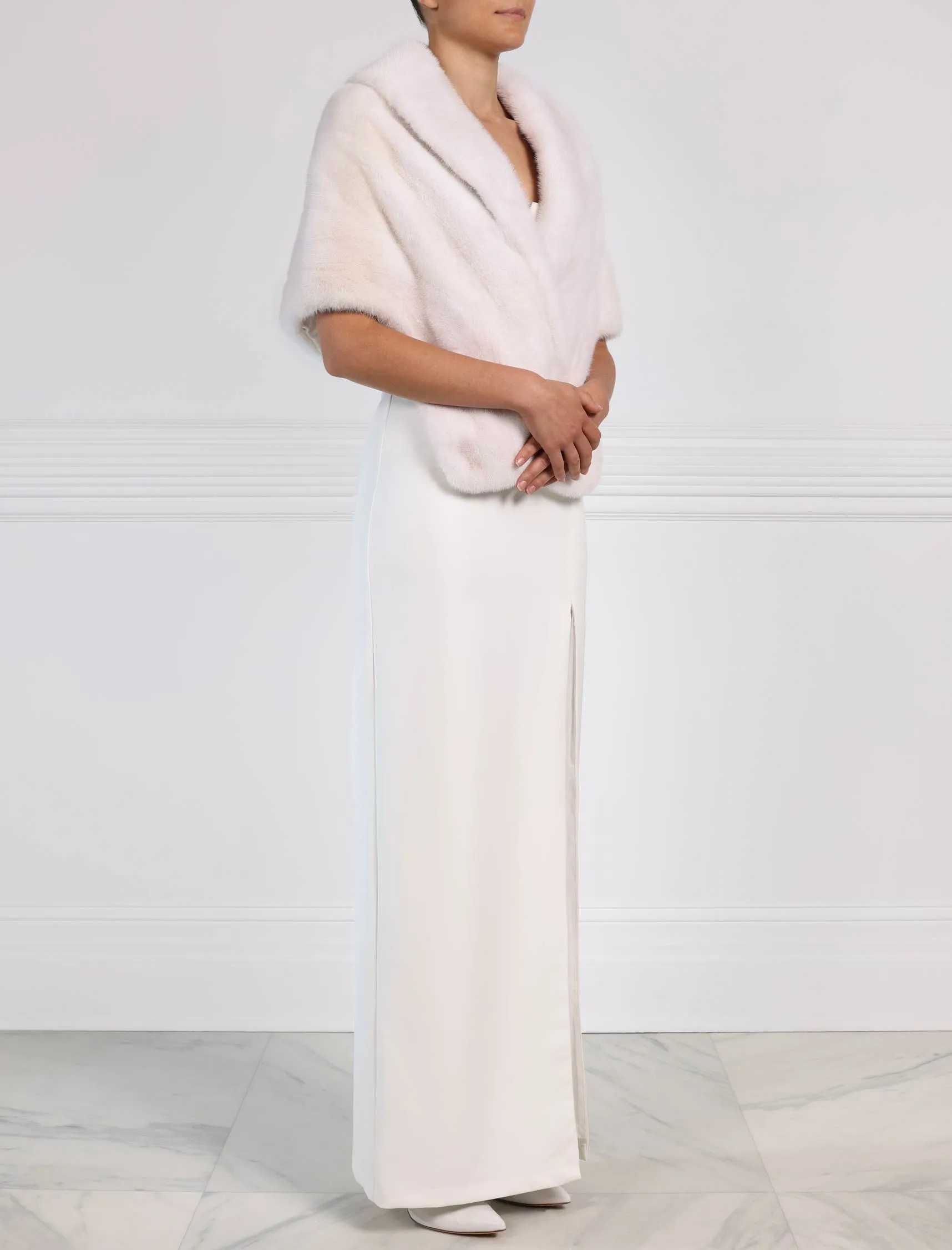 The Bridal Collection - The Amora Mink Fur Stole