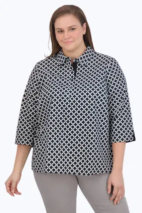 Therese Plus No Iron Diamond Grid Popover