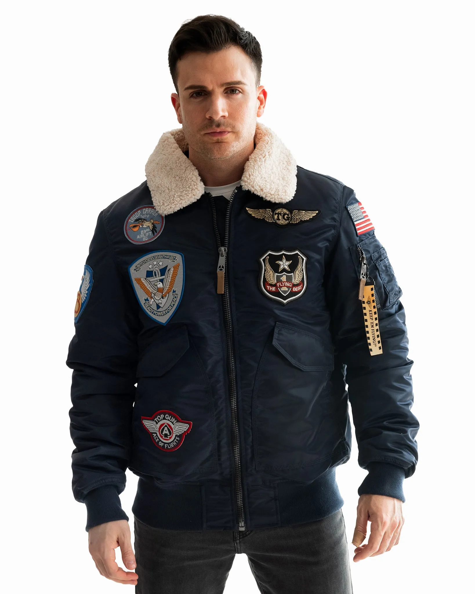 TOP GUN® "CORONADO" NYLON JACKET