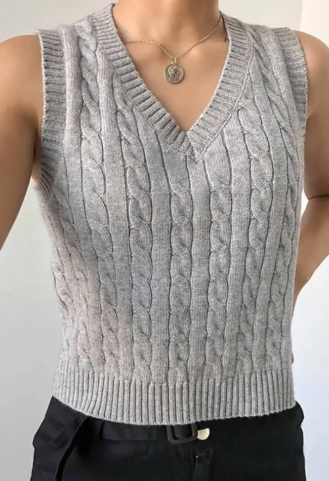 Twist Sweater Vest